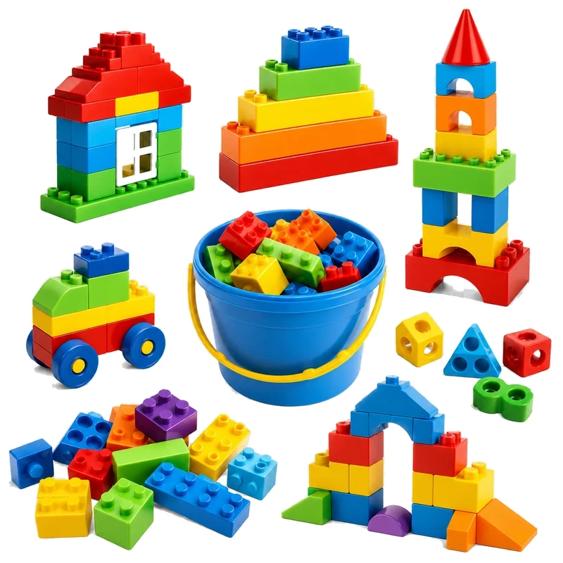 Building blocks and magnetic tiles in Pakistan — construction sets for kids